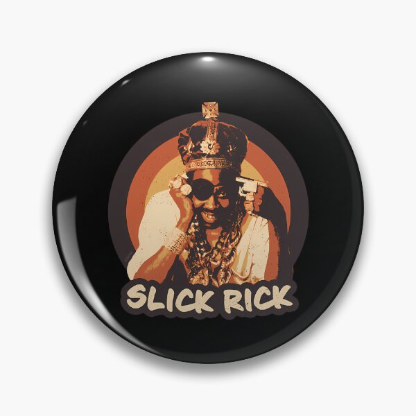 Item preview, Slick Rick 90S Old School Hip Hop King Portrait designed and sold by CallieHauck.