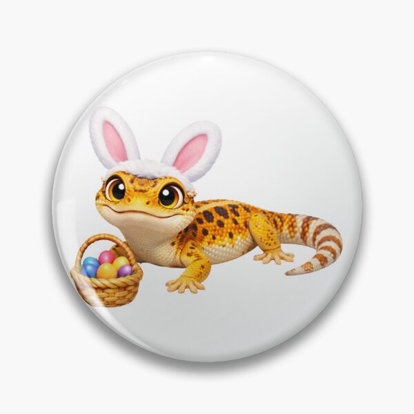Item preview, Easter Leopard Gecko designed and sold by Sillytoe.