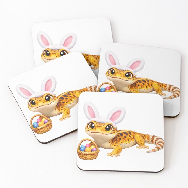 Item preview, Easter Leopard Gecko designed and sold by Sillytoe.
