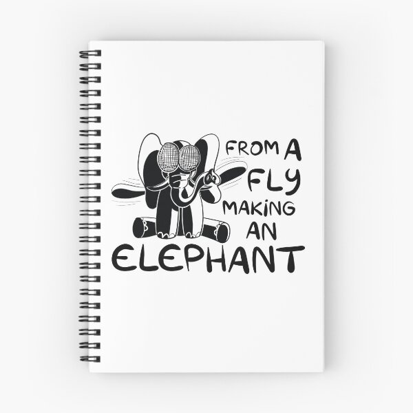 Item preview, From a fly making an elephant - Van een vlieg een olifant maken designed and sold by Happea.