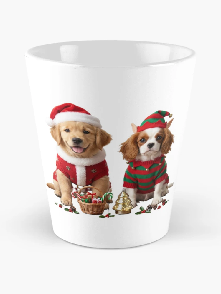 Thumbnail 2 of 4, Coffee Mug, Dogs Christmas designed and sold by InkShiftLabs.