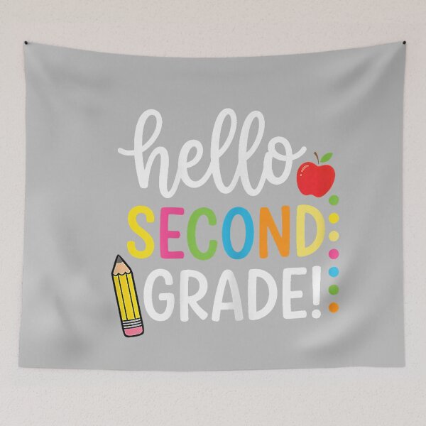 Item preview, Hello Second Grade Team 2nd Grade Back to School Teacher Kid designed and sold by mjohnson9.