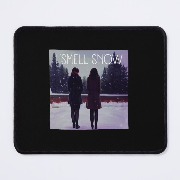 Item preview, I Smell Snow - The Girls Watching the Snow at Winter - Christmas designed and sold by Shejhaybotag.