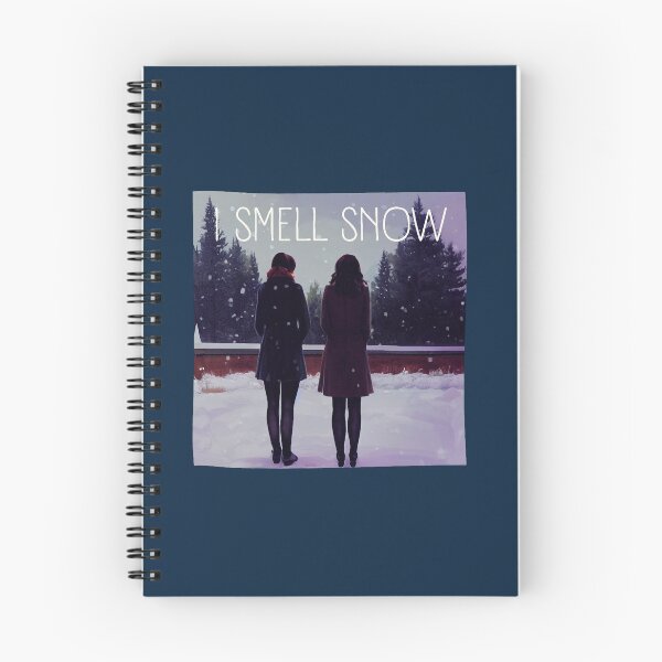 Item preview, I Smell Snow - The Girls Watching the Snow at Winter - Christmas designed and sold by Shejhaybotag.