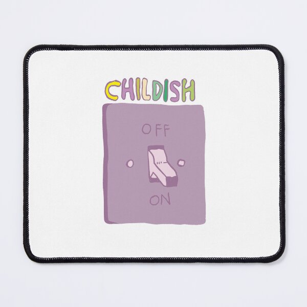 Item preview, Childish Mode Turned On designed and sold by Childish by Design.