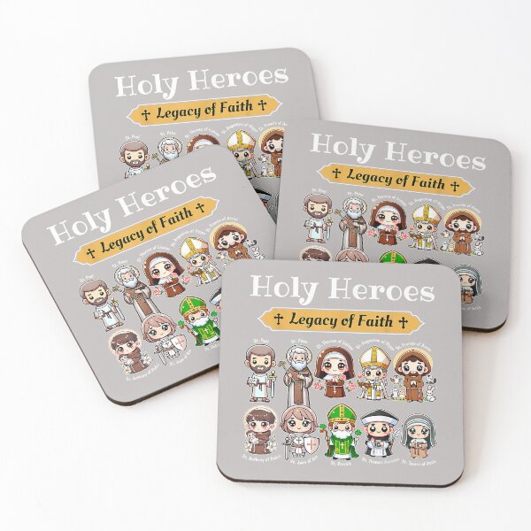 Item preview, Holy Heroes Legacy of Faith Catholic Saints Collection Kids designed and sold by mjohnson9.