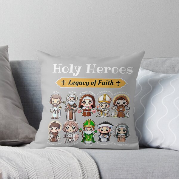 Item preview, Holy Heroes Legacy of Faith Catholic Saints Collection Kids designed and sold by mjohnson9.