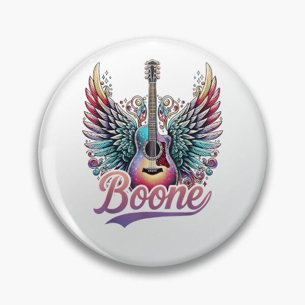 Item preview, Boone Guitar Wings Colorful Art designed and sold by nryum.