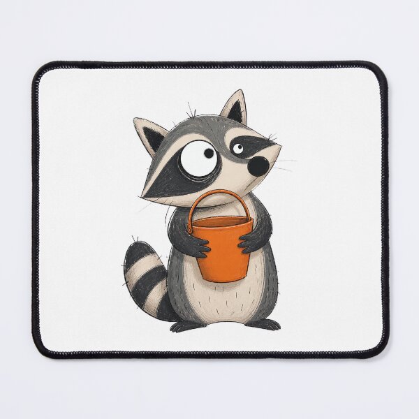 Item preview, Raccoon's Blank Treat Bucket designed and sold by The-Art-of-D.