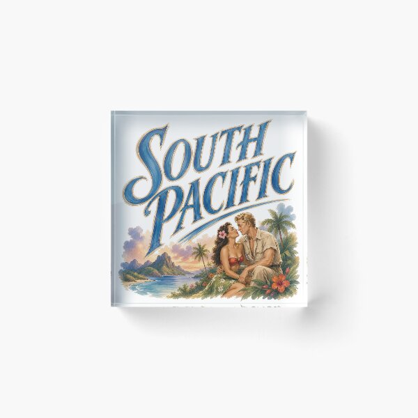 Item preview, South Pacific the Musical  designed and sold by Lyric Vault - Rock on.