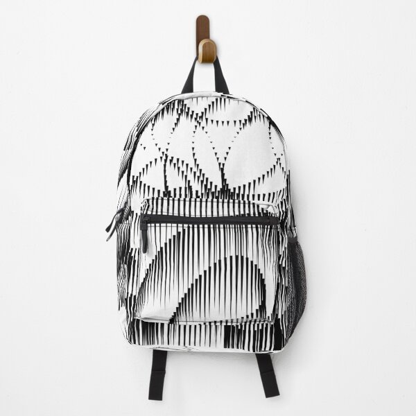 Item preview, Black and white wavy lines abstract design designed and sold by Blooom313.
