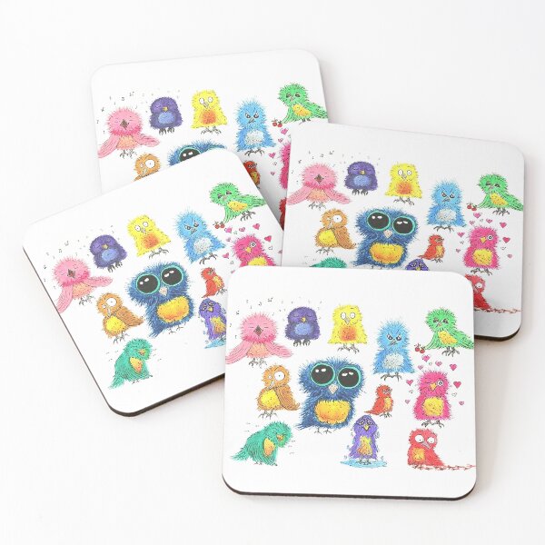 Item preview, Coloured Birds designed and sold by AussiAllison.