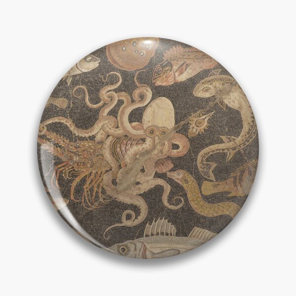 Item preview, Mosaic of Sea Life from Pompeii c. 100 BC designed and sold by Amanda1775.