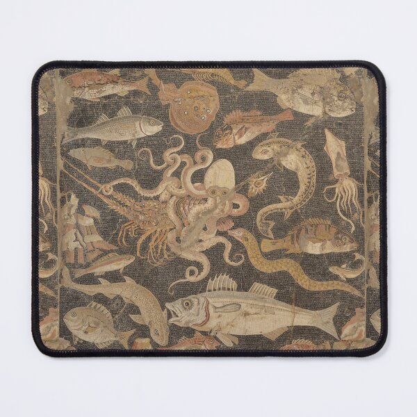 Item preview, Mosaic of Sea Life from Pompeii c. 100 BC designed and sold by Amanda1775.