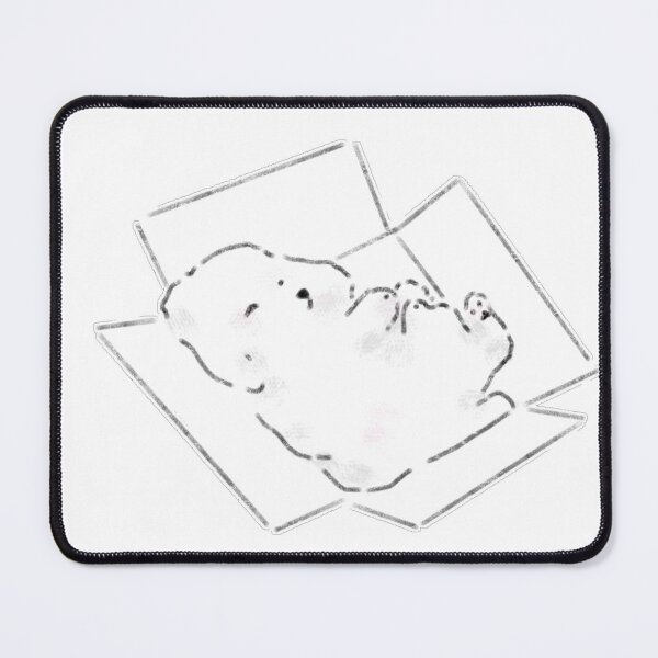 Item preview, Cute White Dog In Box Puppy Art designed and sold by raun.draw.