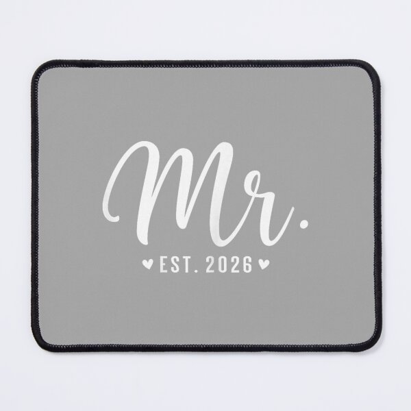Item preview, Mr Est. 2026 Just Married Couple Wedding Party Mr Mrs designed and sold by ArleneRowe.