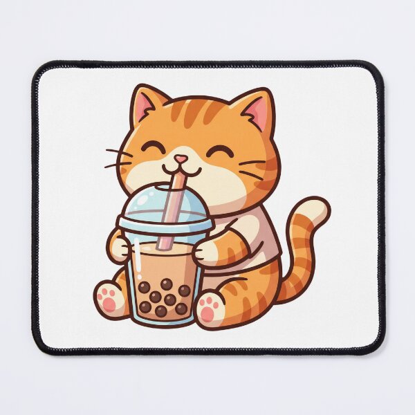 Item preview, Cute Kawaii Boba Cat Bubble Tea designed and sold by pattman.