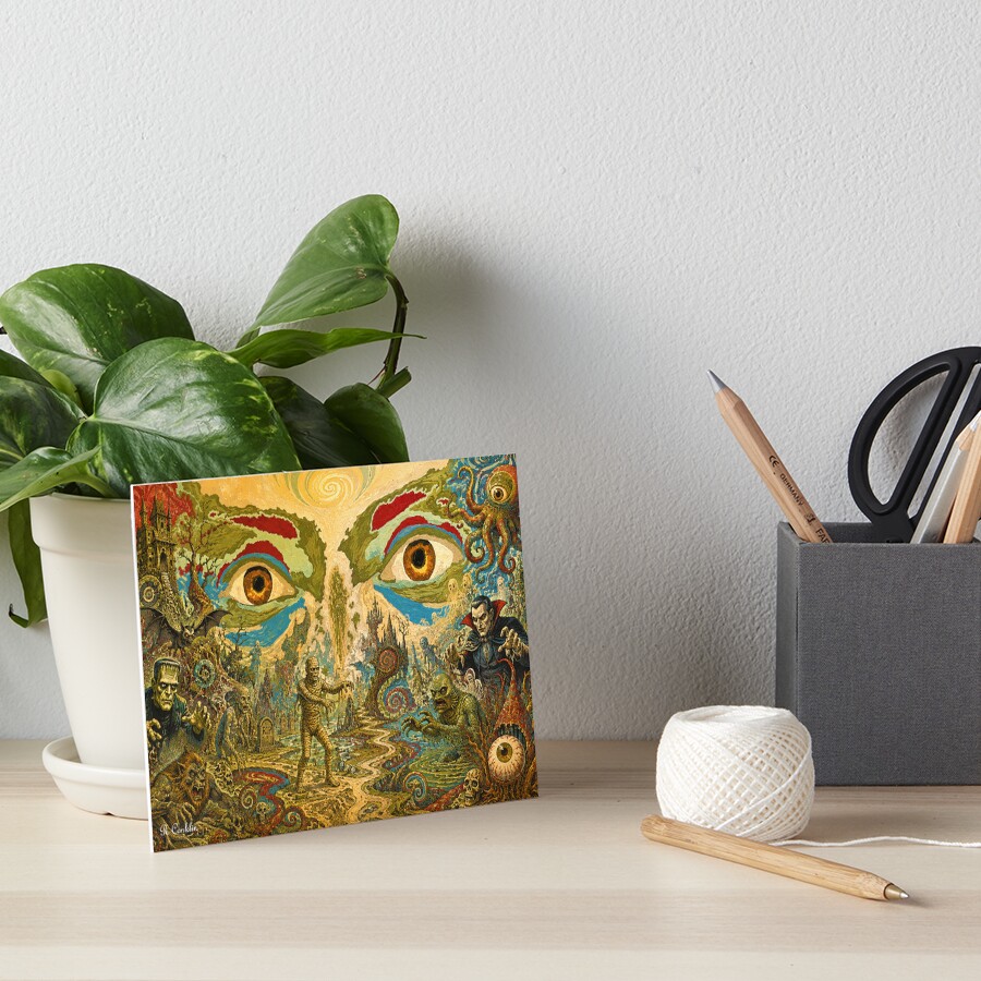 Item preview, Art Board Print designed and sold by RConklinArts.