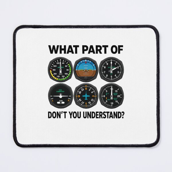 Item preview, What Part Don’t You Understand Pilot Aviation Airplane designed and sold by haris-rana-wren.