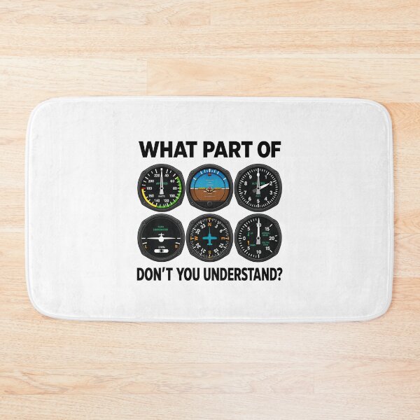 Item preview, What Part Don’t You Understand Pilot Aviation Airplane designed and sold by haris-rana-wren.