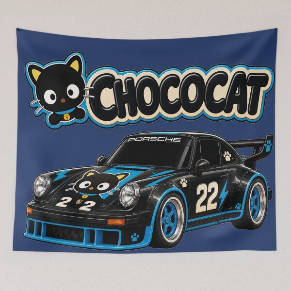 Item preview, Chococat Black and Blue Porsche 934/5 designed and sold by jubileuuu.