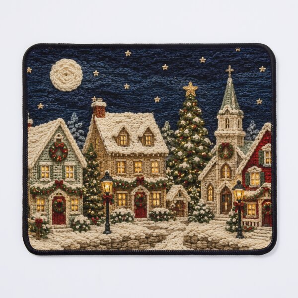 Item preview, Cozy Yarn Christmas Village – Knitted Winter Wonderland designed and sold by GSizzle1.