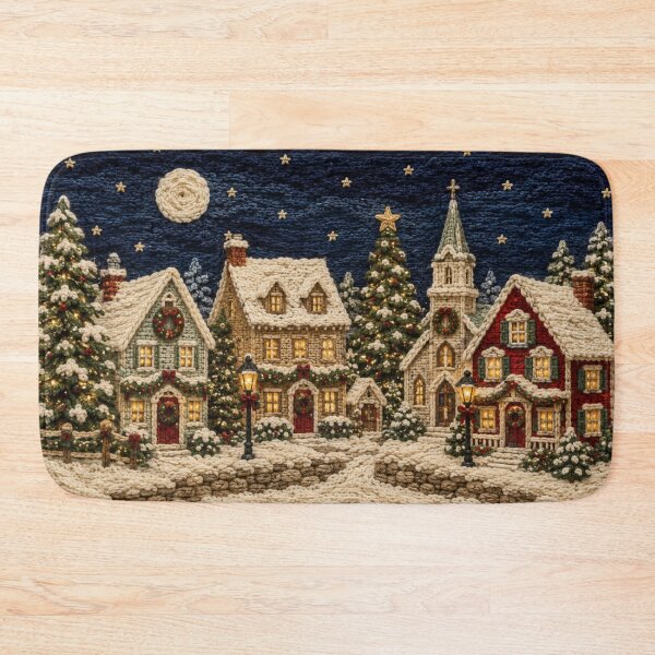 Item preview, Cozy Yarn Christmas Village – Knitted Winter Wonderland designed and sold by GSizzle1.