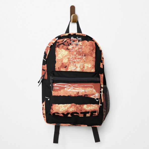 Item preview, Orange Cracked Block Wall With Tracklist designed and sold by DreaMzZzShop.