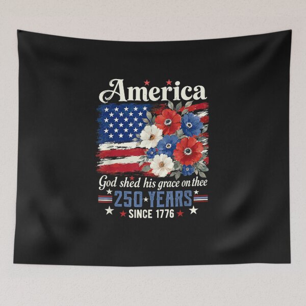 Item preview, America God Shed His Grace On Thee 250 Years Since 1776 designed and sold by FrankIsabel.