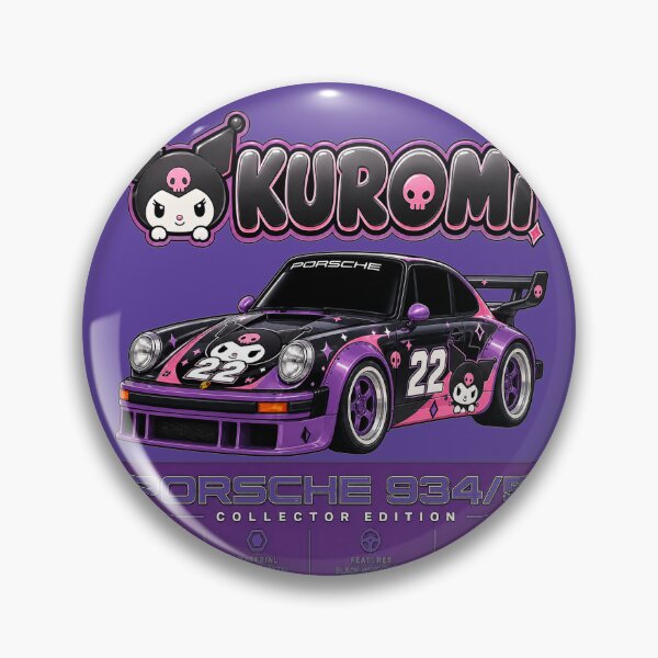 Item preview, Kuromi Black and Purple Porsche 934/5 designed and sold by jubileuuu.