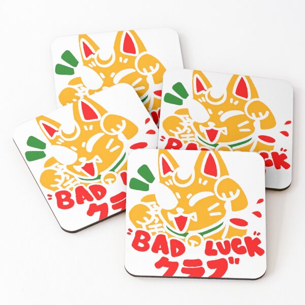 Item preview, Golden Fortune: Vibrant Maneki-Neko Bad Luck Club designed and sold by NevercontentJAP.