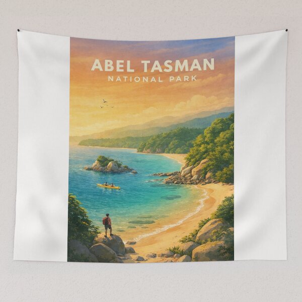 Item preview, Abel Tasman National Park Golden Coastline and Turquoise Tasman Bay designed and sold by Places On Earth.