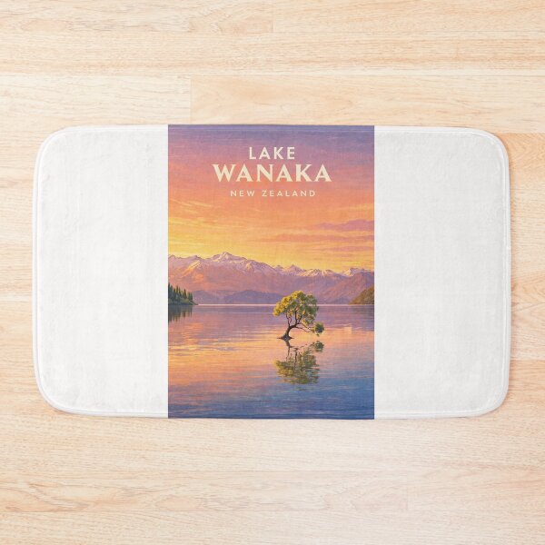 Item preview, Lake Wānaka Sunset with Lone Tree and Southern Alps designed and sold by Places On Earth.