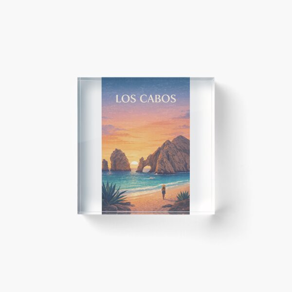 Item preview, Atardecer en Cabo San Lucas en El Arco y Land's End designed and sold by Places On Earth.
