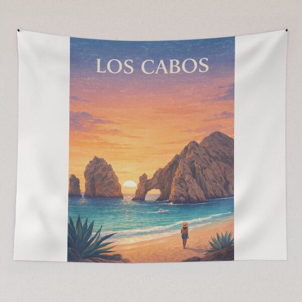 Item preview, Cabo San Lucas Sunset at El Arco and Land’s End designed and sold by Places On Earth.
