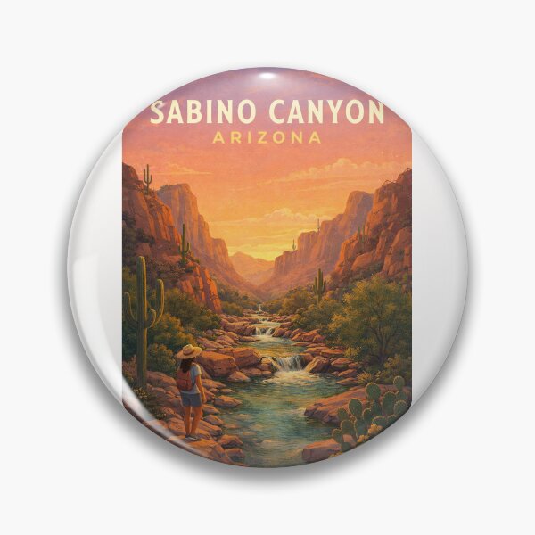 Item preview, Sabino Canyon Arizona Sunset in the Santa Catalina Mountains designed and sold by Places On Earth.
