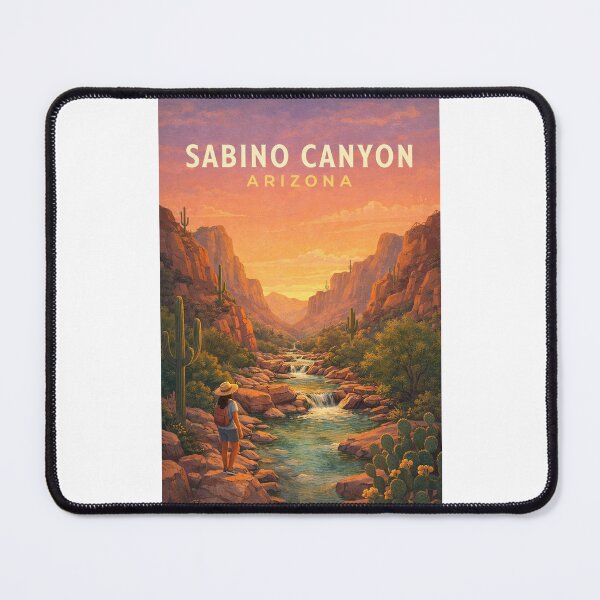 Item preview, Sabino Canyon Arizona Sunset in the Santa Catalina Mountains designed and sold by Places On Earth.