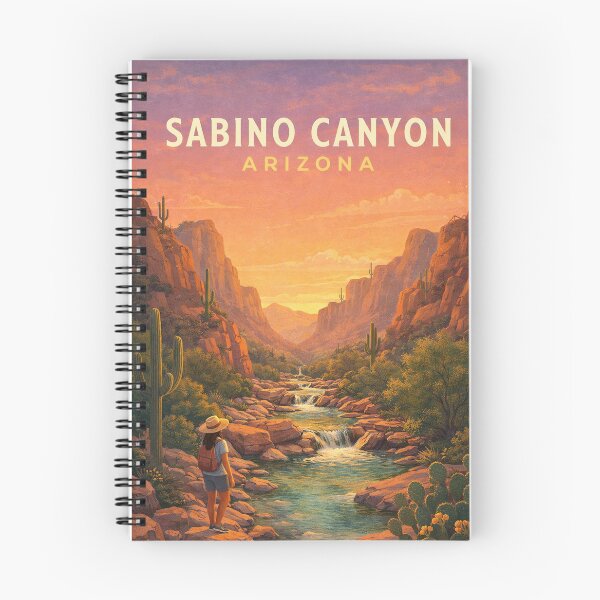 Item preview, Atardecer en el Cañón Sabino, Arizona, en las montañas de Santa Catalina. designed and sold by Places On Earth.