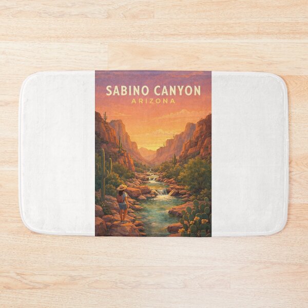 Item preview, Sabino Canyon Arizona Sunset in the Santa Catalina Mountains designed and sold by Places On Earth.