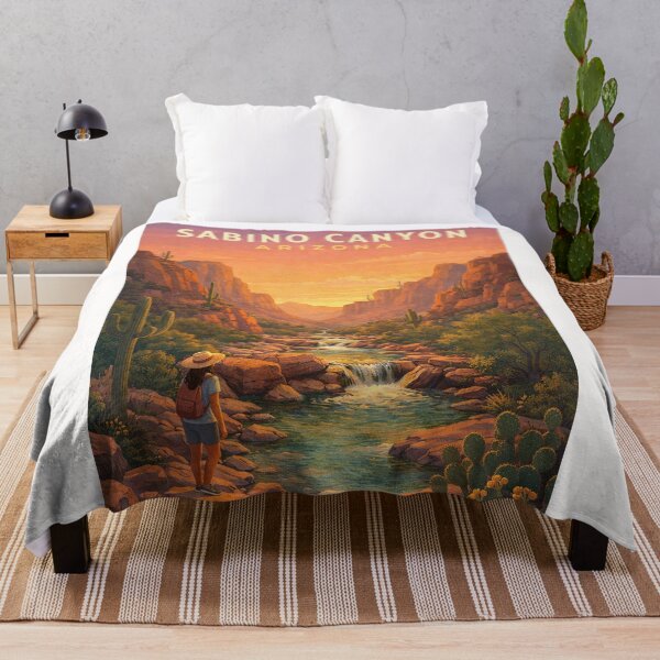 Item preview, Sabino Canyon Arizona Sunset in the Santa Catalina Mountains designed and sold by Places On Earth.