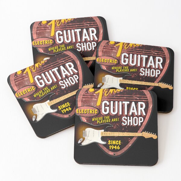 Item preview, Fender Guitar Shop sign designed and sold by ChromeStreet.