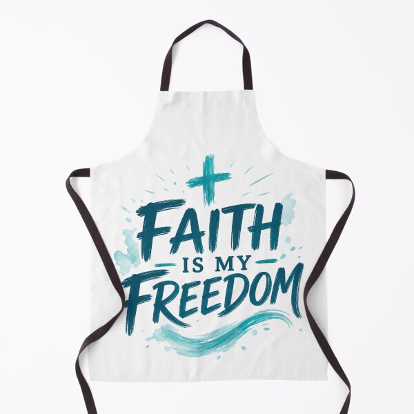 Item preview, Faith Is My Freedom Cross Watercolor Design designed and sold by Rosie's Wildflower Boutique.