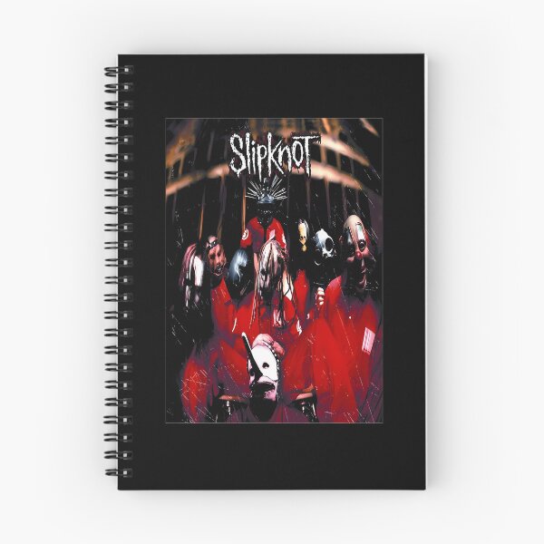 Item preview, Slipknot Band Members In Red Jumpsuits Poster designed and sold by TwoXDesign.
