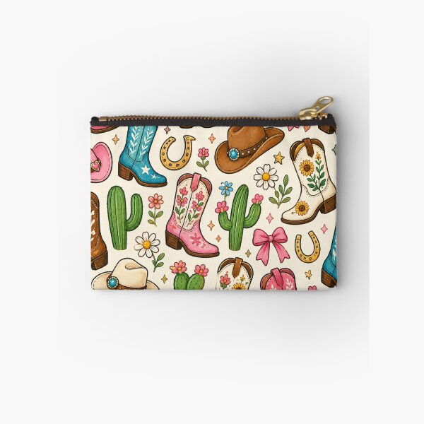 Item preview, Cowboy Boot Mini Print | Cute Western Cowgirl Boots Floral Pattern designed and sold by RJACreative.
