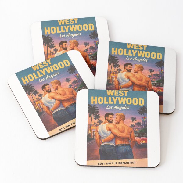 Item preview, West Hollywood Los Angeles Sunset along Sunset Strip Gay Neighborhood designed and sold by Places On Earth.