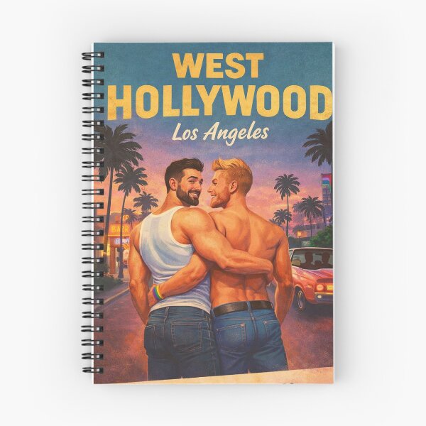 Item preview, West Hollywood Los Angeles Sunset along Sunset Strip Gay Neighborhood designed and sold by Places On Earth.