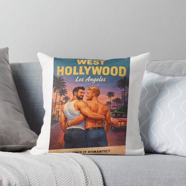 Item preview, West Hollywood Los Angeles Sunset along Sunset Strip Gay Neighborhood designed and sold by Places On Earth.