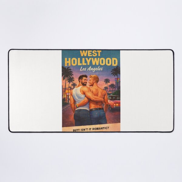 Item preview, West Hollywood Los Angeles Sunset along Sunset Strip Gay Neighborhood designed and sold by Places On Earth.