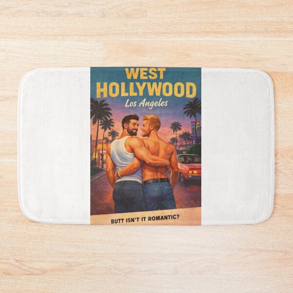 Item preview, West Hollywood Los Angeles Sunset along Sunset Strip Gay Neighborhood designed and sold by Places On Earth.