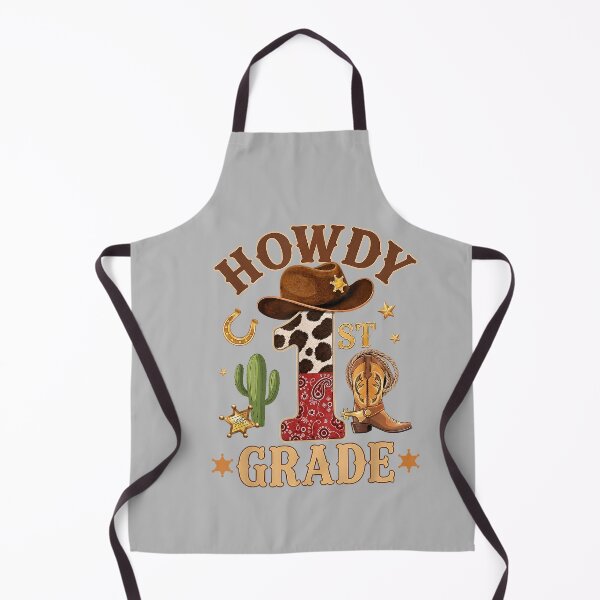 Item preview, Howdy 1st Grade Back to School Teacher Kids Western Rodeo designed and sold by mjohnson9.